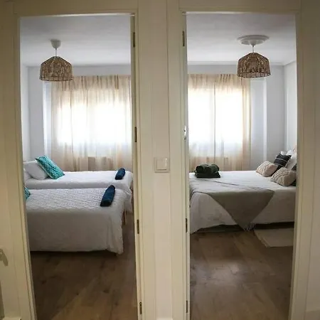 アパート Apartamento De Diseno 2 Playas ヒホン